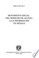 Movimiento social del derecho de acceso a la información en México