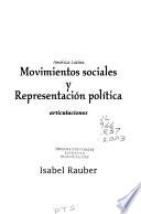 Movimientos sociales y representación política