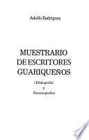 Muestrario de escritores guariqueños