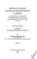 Mujer e igualdad: Sentencias del Tribunal de Justicia de la CE