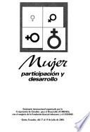 Mujer, participación y desarrollo