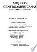 Mujeres centroamericanas: Efectos del conflicto
