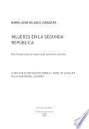 Mujeres en la Segunda República