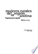 Mujeres rurales de la región andina
