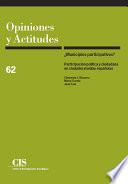 ¿Municipios participativos?