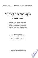Musica e tecnologia domani