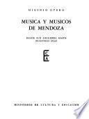 Música y musicos de Mendoza