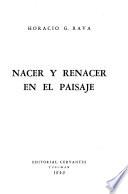 Nacer y renacer en el paisaje