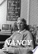 Nancy in Her Own Words