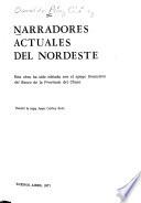Narradores actuales del Nordeste