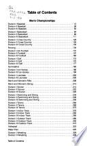 National Collegiate Championships