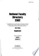 National Faculty Directory