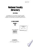 National Faculty Directory