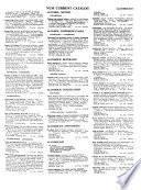 National Library of Medicine Current Catalog