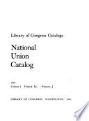 National Union Catalog