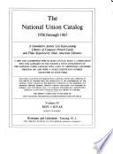 National Union Catalog