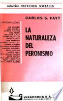 Naturaleza del peronismo