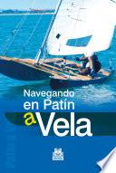 Navegando en patín a vela