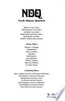 NDQ, North Dakota Quarterly