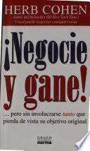 ¡Negocie y gane!