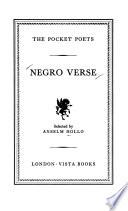 Negro Verse