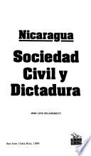 Nicaragua, sociedad civil y dictadura