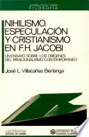 Nihilismo, especulación y cristianismo en F.H. Jacobi