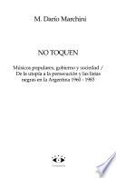 No toquen