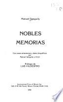 Nobles memorias