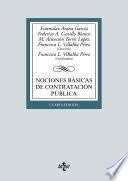 Nociones básicas de contratación pública
