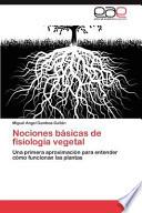 Nociones Básicas de Fisiología Vegetal