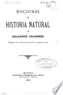 Nociones de historia natural