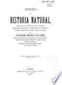 Nociones de historia natural
