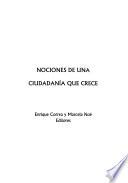 Nociones de una ciudadanía que crece