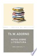 Nota sobre Literatura