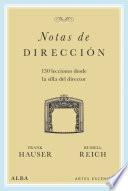 Notas de dirección