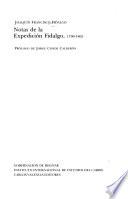 Notas de la Expedición Fidalgo, 1790-1805