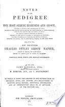 Notes on the Pedigree of Her Most Serene Higness Ann Groom, Duchess of Mantua and Montferrat in Italy ...