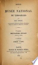 Notice du Musée national de Versailles