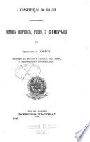 Noticia historica, texto e commentario