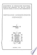 Noticiario arqueológico hispánico