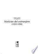 Noticias del extranjero (1959-1998)