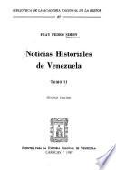 Noticias historales de Venezuela