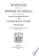 Noticias relativas á la historia de Sevilla que no constan en sus anales