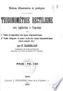 Notions élémentaires et pratiques