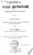 Nouveau dictionnaire français-néerlandais [et] néerlandais-français