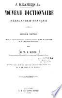 Nouveau dictionnaire néerlandais-français et français-néerlandais