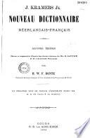 Nouveau dictionnaire néerlandais-français