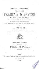 Nouveau dictionnaire pratique breton-français du dialecte de Léon