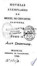 Novelas exemplares de Miguel de Cervantes Saavedra